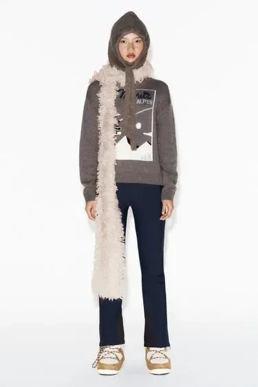 Zara Комбинированные ботинки — коллекция «SKI»