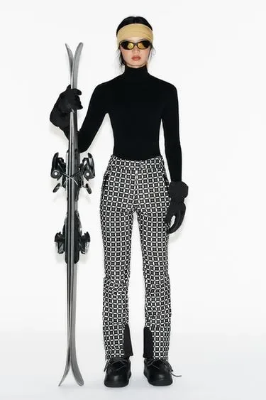 Zara Брюки клёш WATER RESISTANT WINDPROOF с технологией RECCO® — коллекция «SKI»