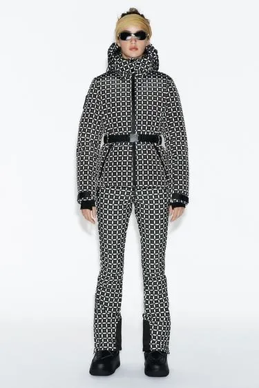 Zara Пуховик с капюшоном и технологией RECCO® из коллекции SKI