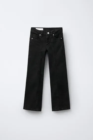 Zara Джинсы  с декоративными швами