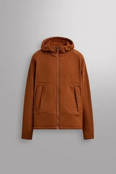 Zara Куртка из высокотехнологичной ткани с рельефной структурой