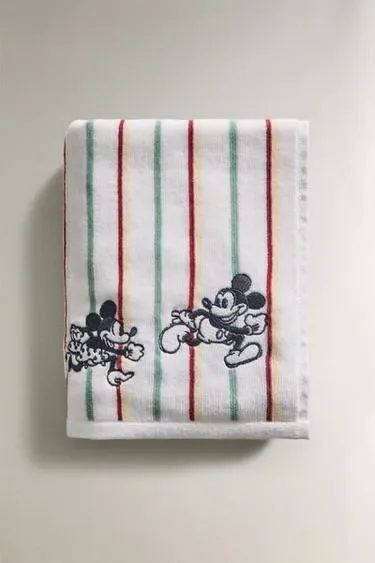 Zara Детский банный халат MICKEY & MINNIE ©DISNEY из велюра купить с доставкой.