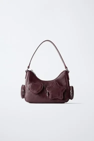 Zara Сумка SHOULDER с карманами