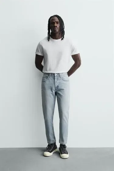 Zara Укороченные джинсы 