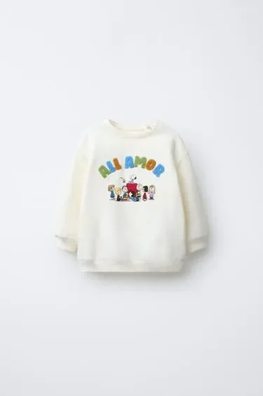 Толстовка с махровой нашивкой SNOOPY PEANUTS™ купить с доставкой.