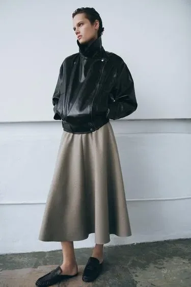 Куртка из искусственной кожи — коллекция ZARA «ZW»
