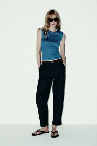 Zara Двухслойная футболка SUPIMA®