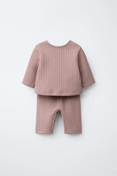 Zara Комплект из куртки, футболки 2 в 1 и брюк