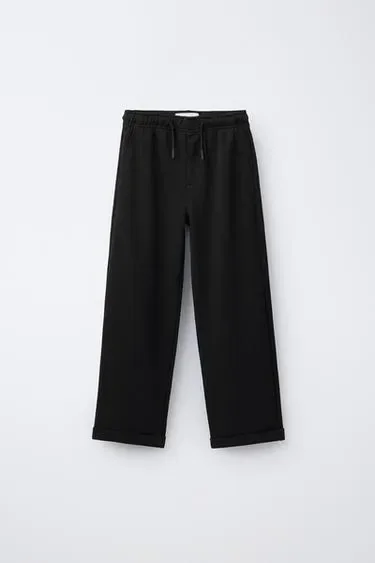 Zara Брюки  на шнурках