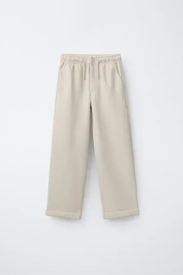 Zara Брюки  на шнурках