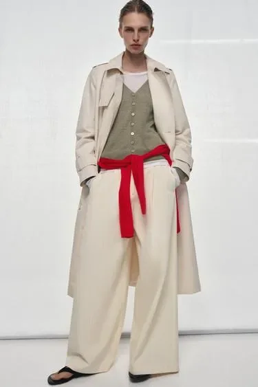 Zara Куртка из 100% сверхмягкой шерсти
