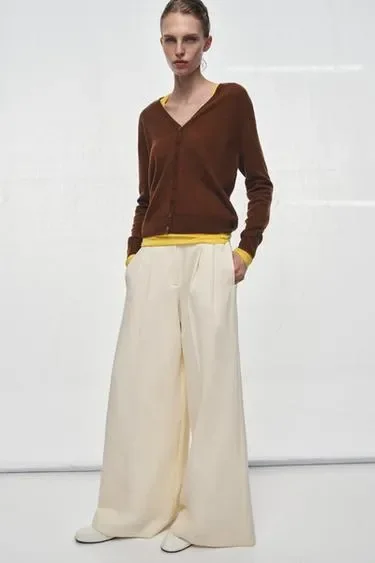 Zara Куртка из 100% сверхмягкой шерсти
