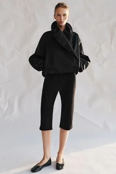 Zara Стеганая куртка-бомбер — коллекция ZARA «ZW» купить с доставкой.