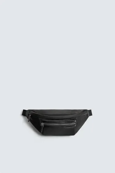 Zara Поясная сумка из технической ткани купить с доставкой.