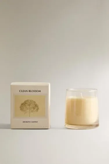 Zara (180 G) ароматичная свеча CLEAN BLOSSOM