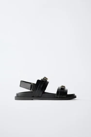 Zara Сандалии с пряжками