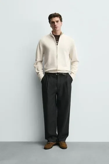 Zara Кардиган с застежкой-молнией купить с доставкой.