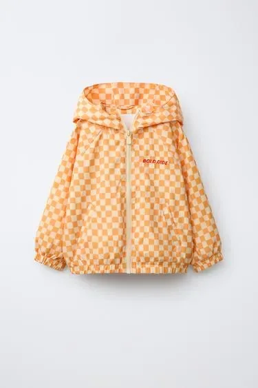 Zara Легкий дождевик в клетку
