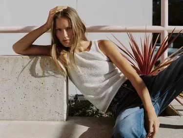 Zara Топ крупной вязки