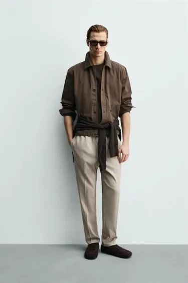 Zara Удобные брюки-джоггеры