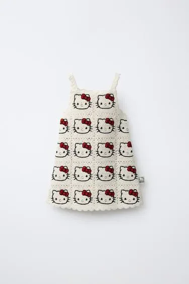 Вязаное платье Hello Kitty © Sanrio- Заказать в России