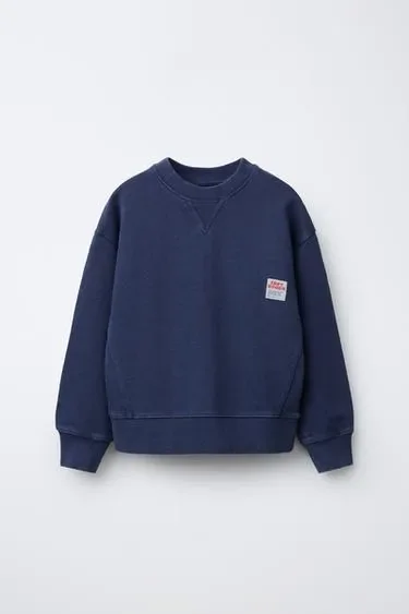 Толстовка Garment Dye с нашивкой