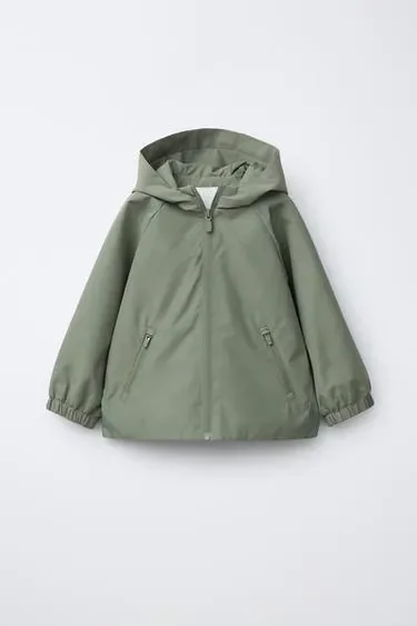 Zara Дождевик интерлок 