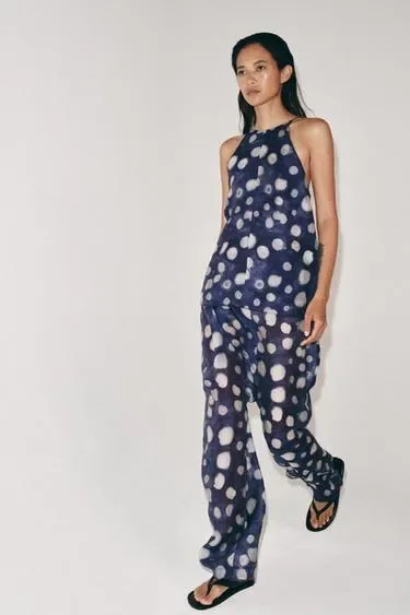Топ в горошек — коллекция ZARA «ZW»