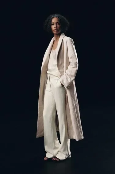 Расклешенные брюки с заниженной талией коллекция Zara «Zw»