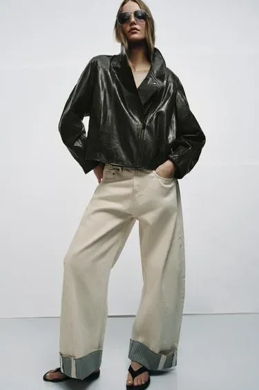 Куртка из искусственной кожи — коллекция ZARA «ZW»