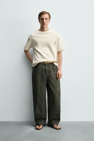 Zara Толстовка из интерлока с фотопринтом