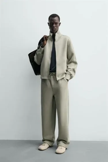 Zara Джоггеры  из ткани интерлок