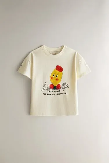 Детская футболка KIDS LIMONCELLA X THE ANIMALS OBSERVATORY