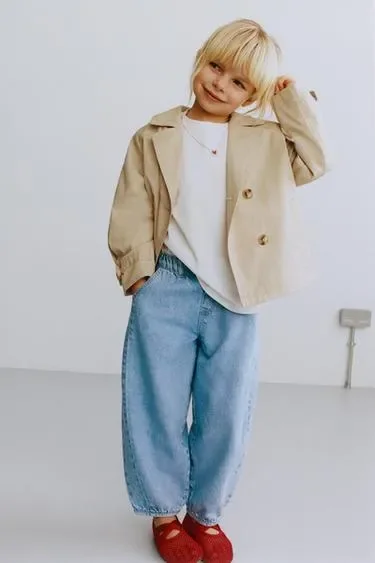 Zara Короткий тренч