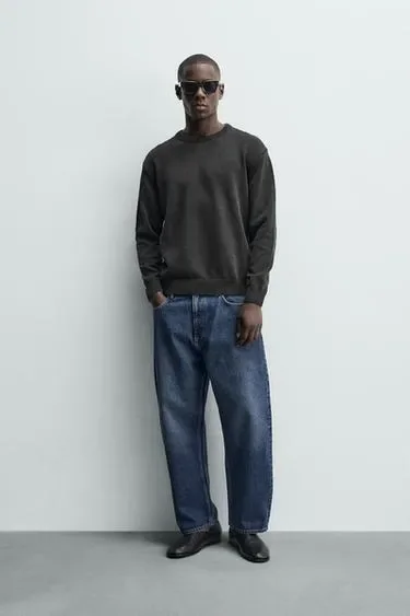 Джинсы Tapered свободного кроя