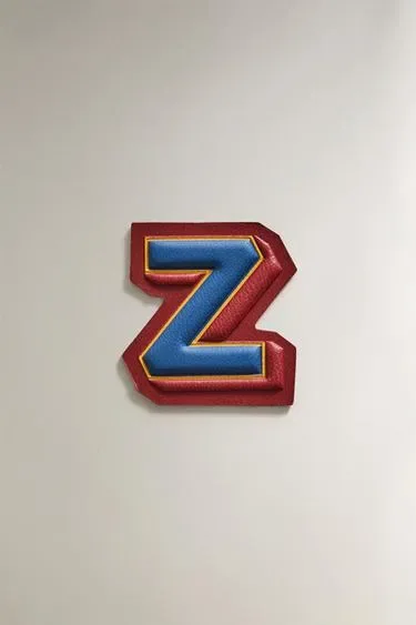 Zara Наклейка из кожи с буквой Z