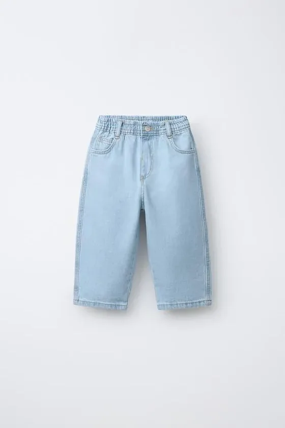 Zara Джинсы TAPERED WIDE