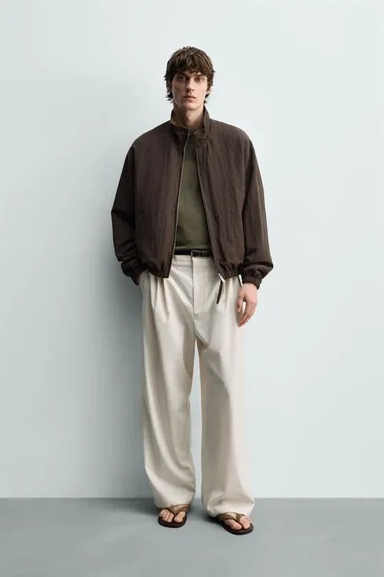 Zara Двусторонний бомбер