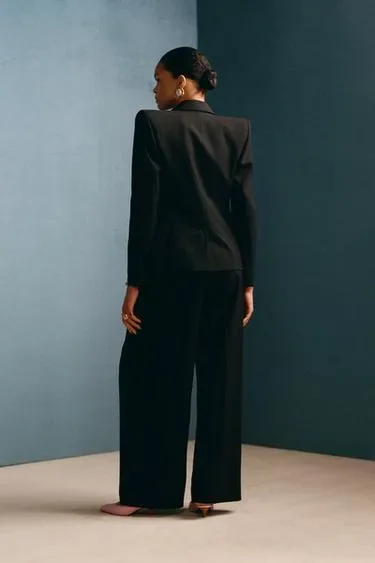 Zara Брюки из шерстяной смеси с защипами WILLY CHAVARRIA X ZARA