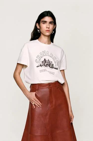 Футболка с коротким рукавом willy chavarria x zara
