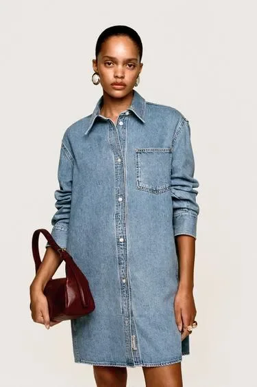 Джинсовое платье willy chavarria x zara