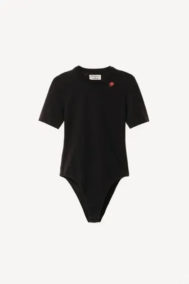 Боди с вышивкой и короткими рукавами WILLY CHAVARRIA X ZARA