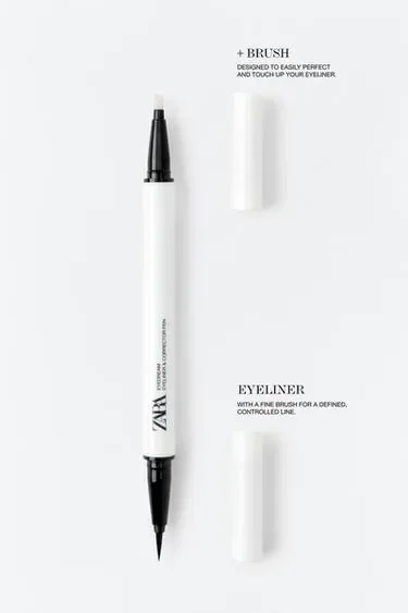 Zara Подводка для глаз «EYEDREAM» BLACK + ручка-корректор