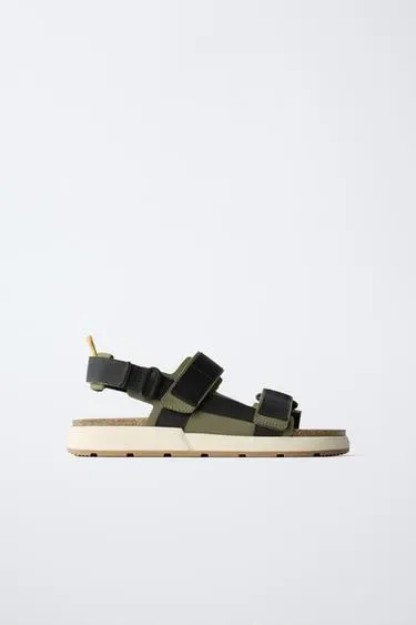 Zara Технические сандалии купить с доставкой.