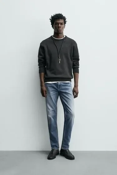 Zara Базовые джинсы купить с доставкой.