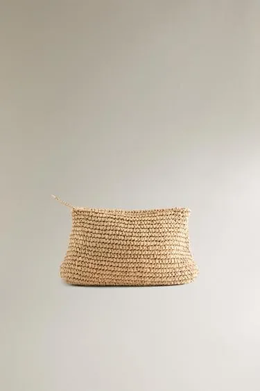 Zara Сумка-клатч из бумаги LARGE