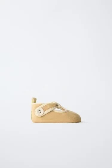 Zara Ботильоны в стиле сандалий из хлопка