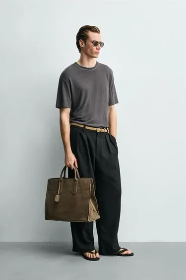 Zara Кожаная сумка