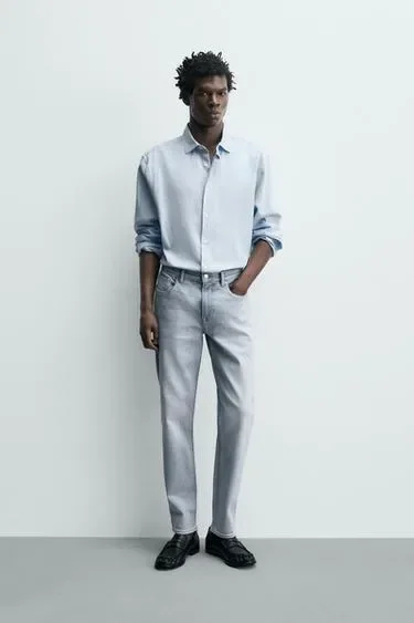 Zara Базовые джинсы купить с доставкой.