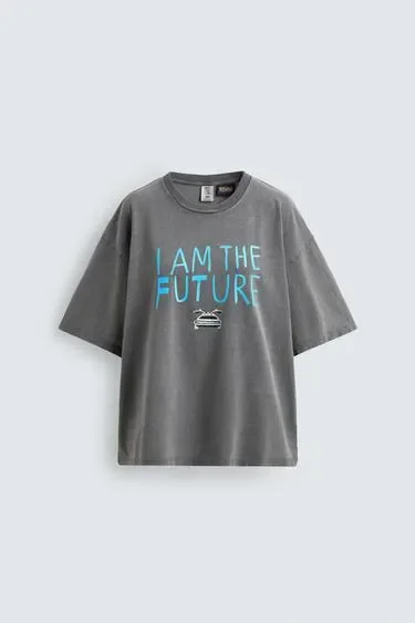 Футболка с иллюстрацией Back To The Future© Ucs Llc And Amblin X Dylan´S T-Shirt Club X Zara
